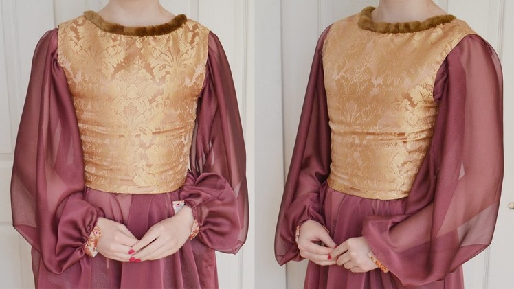 Making a Bodice : Medieval Dress Part One