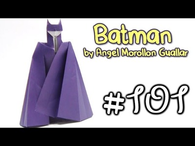 Origami BATMAN by Angel Morollon Guallar - Yakomoga Origami tutorial