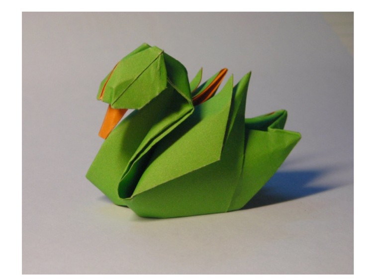 Origami duck by hoàng tiến quyết