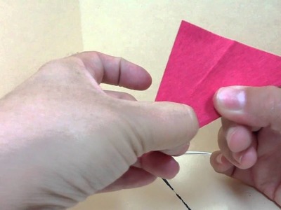 Origami folds for symmetrical sculpture, 1