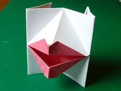 Origami Paper | How To Make Origami Talking Lips | Origami Talking Lips