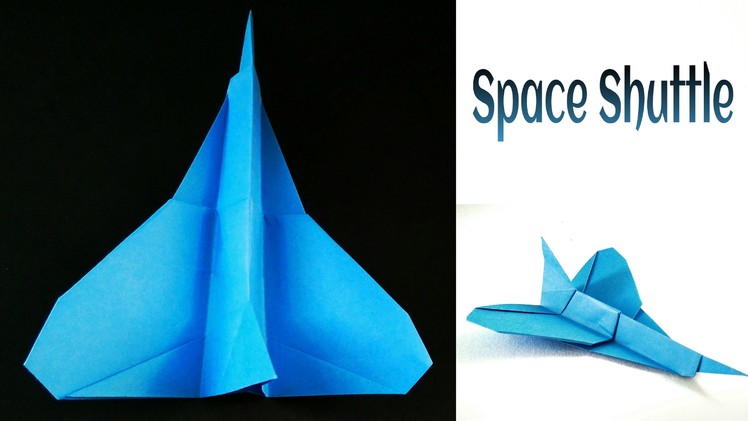 Origami Paper "Space Shuttle"