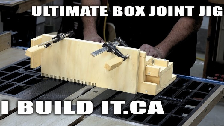 Setup And Use The Ultimate Box Joint Jig