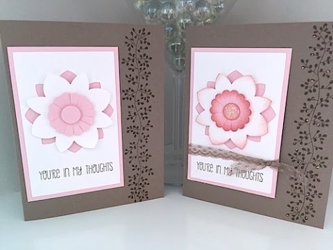 Simply Simple Now or WOW - You're in My Thoughts Card by Connie Stewart