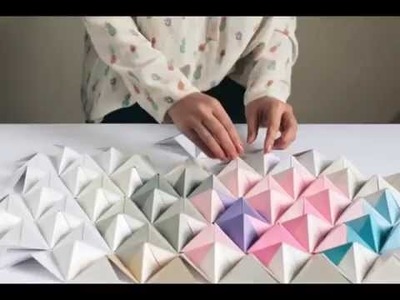 Sonobe modular origami part 1