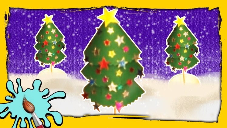 Table Top Christmas Tree | DIY Christmas Crafts | Easy Christmas Paper Crafts for Kids