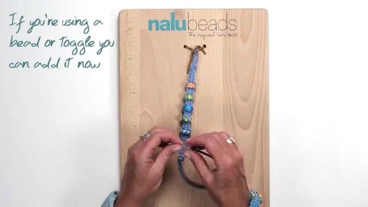 The Classic Nalu Beads Bracelet Video tutorial.