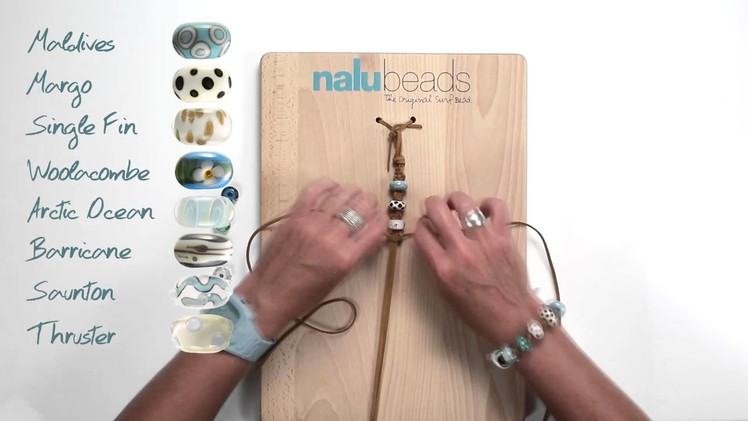 The Wave Nalu Beads Bracelet Video Tutorial.