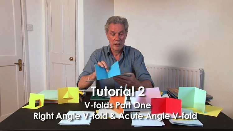 Tutorial 2 - V-folds Part 1 Right Angle V-fold & Acute Angle V-fold