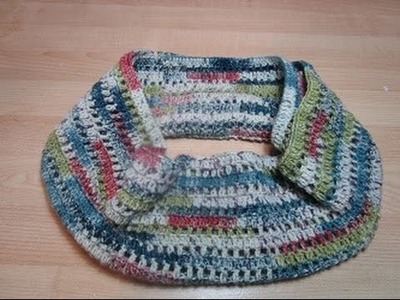 Uncinetto Crochet Girocollo Sciarpa Facile Tutorial