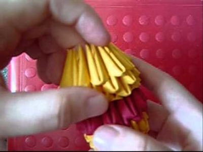3D origami pooh bear part 1