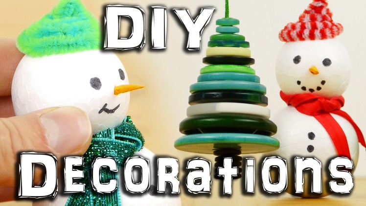 5 DIY Christmas Decorations