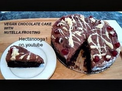 CHOCOLATE NUTELLA CAKE RECIPE, vegan or not, AND Happy Holidays message