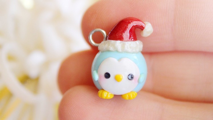 Christmas Penguin │ Polymer Clay Tutorial