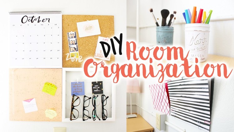 ✿ DIY Room Organization.Decor!
