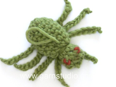 DROPS Crocheting Tutorial: How to work a spider (0-1171)