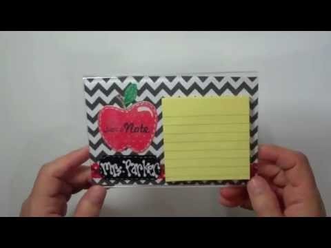 Episode 189 - Post It Note Acrylic Frame Teacher's Gift