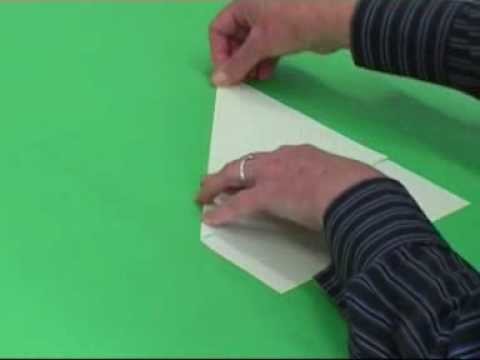 How To Fold An  Isosceles Triangle