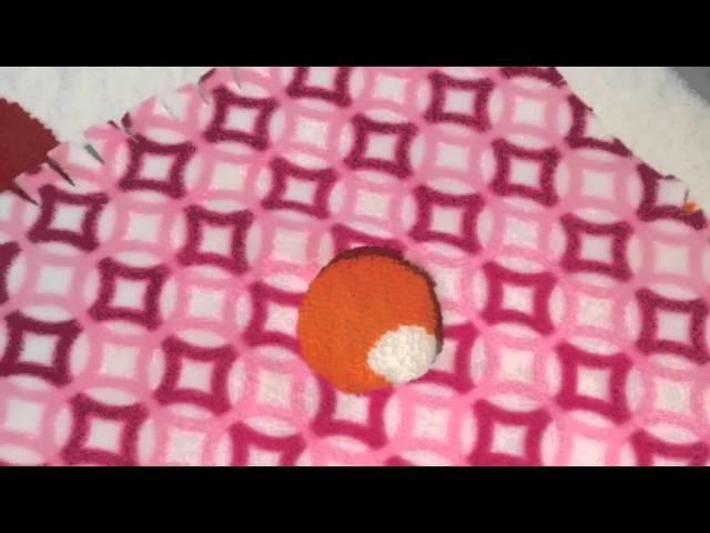 How to make a 18 inch doll poncho!