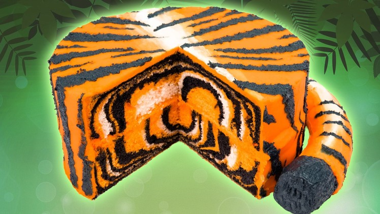 How to Make a Tiger Cake from Cookies Cupcakes and Cardio