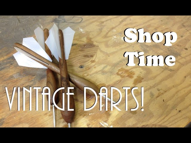 How To Make Cool Vintage Darts!