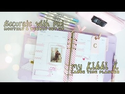 My Kikki K Planner ♥ Monthly & Weekly Set-up | Charmaine Dulak