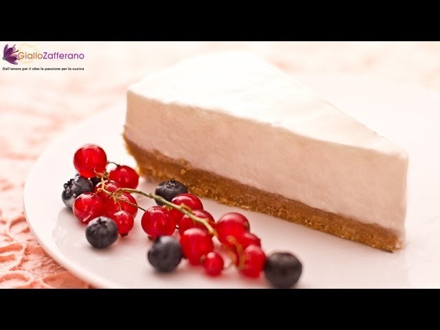 No-bake yogurt cheesecake - quick recipe