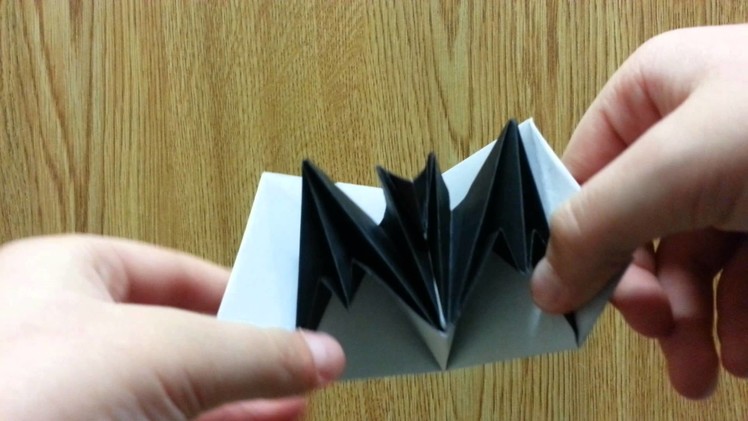 Origami Bat Pop-up Card, Designed By Jeremy Shafer - Not A Tutorial