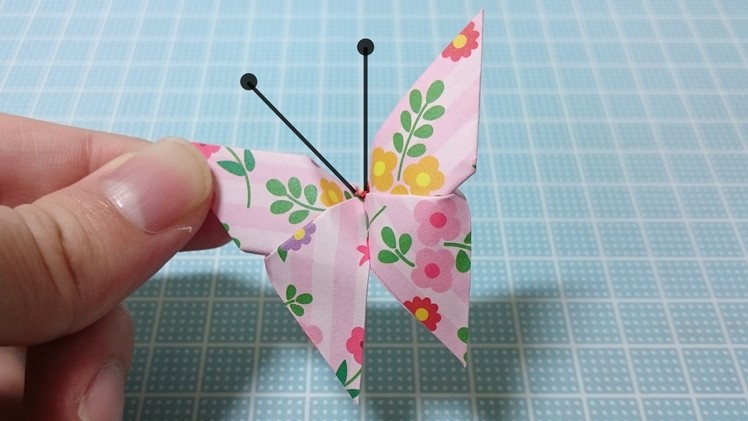 Origami Butterfly Easy Tutorial! Flower Pattern