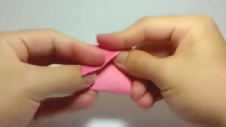 Origami flower- how to make origami magic rose cube