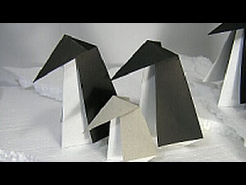 Origami Penguin - How to Make - Easy to follow tutorial