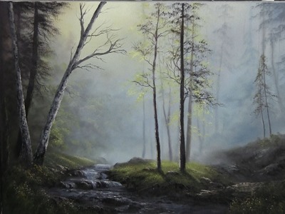 Paint with Kevin Hill - Glistening Forest Creek