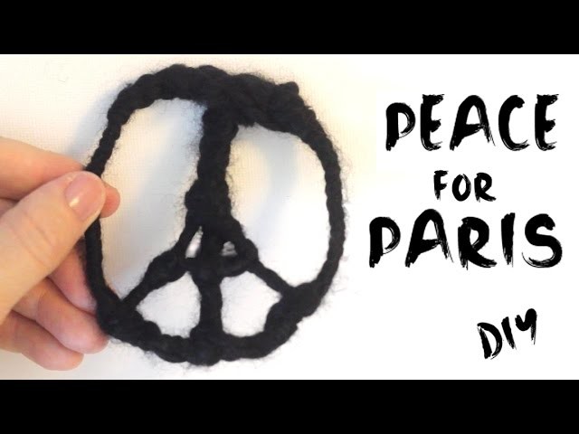 Peace for Paris DIY: Craft Ornament