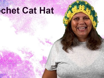 Crochet Cat Hat - How to Make Part 3