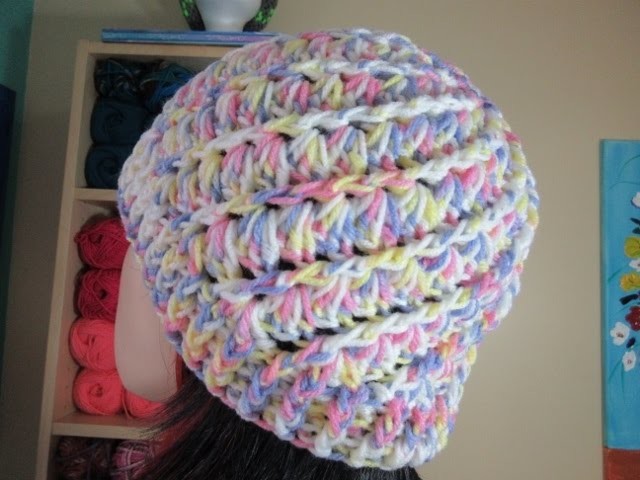 Crochet easy hat for adults