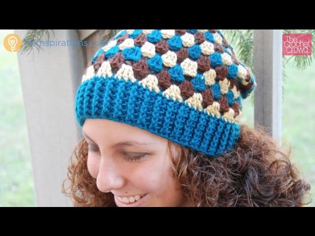 Crochet Granny Stripes Hat Tutorial