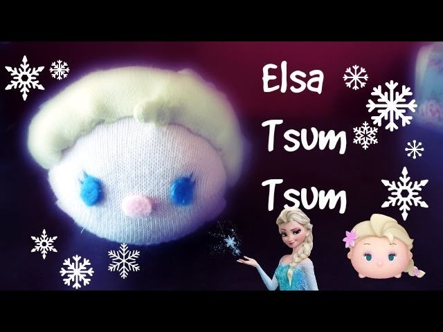 DIY Elsa Tsum Tsum (from Frozen) | Tiny Sparkles