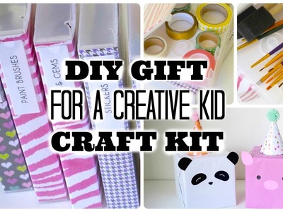 DIY Gift for a Creative Kid | Recycled VHS Cases to Craft Kits