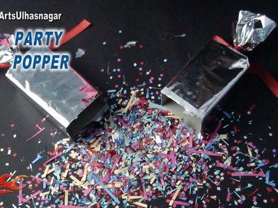 DIY How to make Confetti Party Popper | JK Arts 815