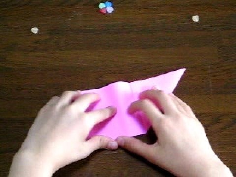 Durazno en origami