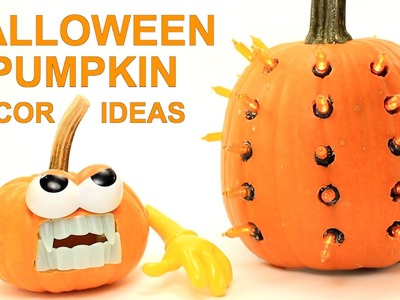 Halloween Pumpkin Decorating Tips, Tricks and Ideas