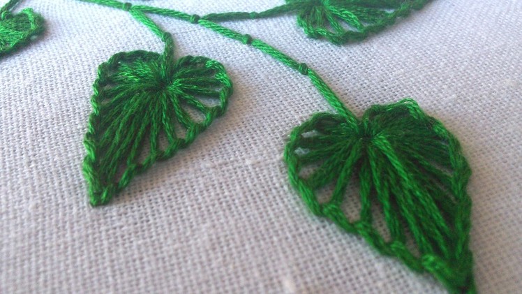 Hand Embroidery |  Button Hole Stitch |  HandiWorks #27