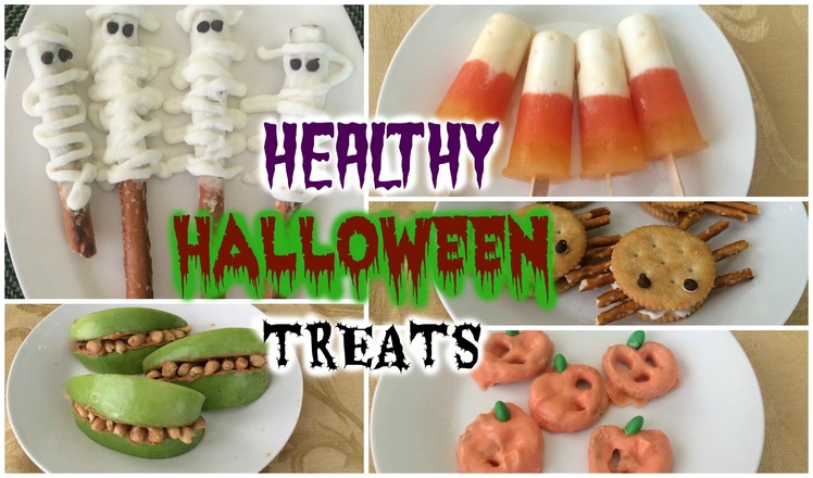 Healthy Halloween Treats. DIY Easy Recipes