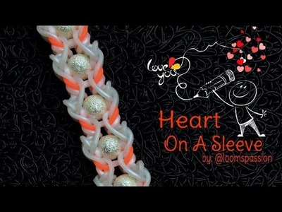 HEART ON A SLEEVE Hook Only bracelet tutorial