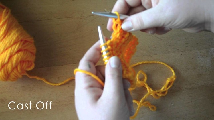 How To Cast Off (Bind Off)
