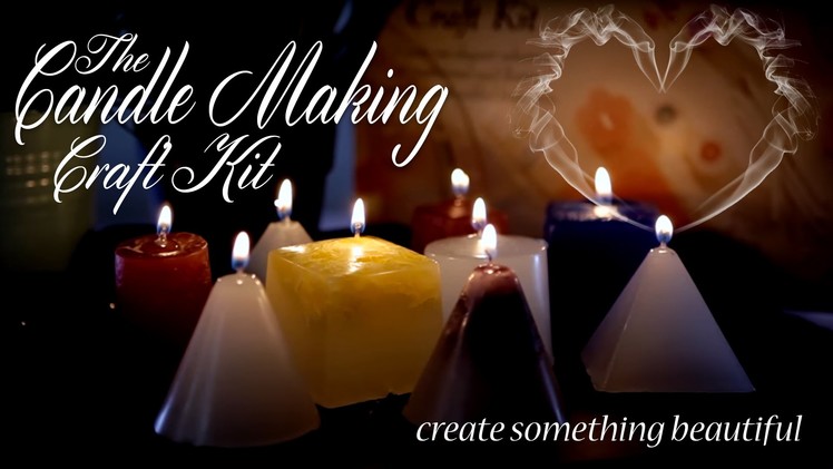 How to create quirky candles with this craft kit!