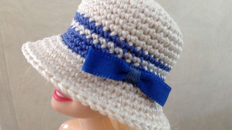 How To Crochet A Doll's Sailor Hat - DIY Crafts Tutorial - Guidecentral