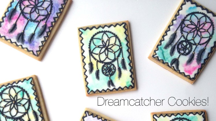 How To Decorate Dreamcatcher Cookies!