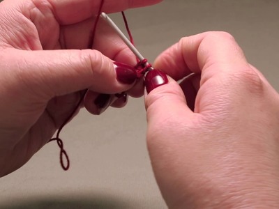 How to knit a kippah- Step 2