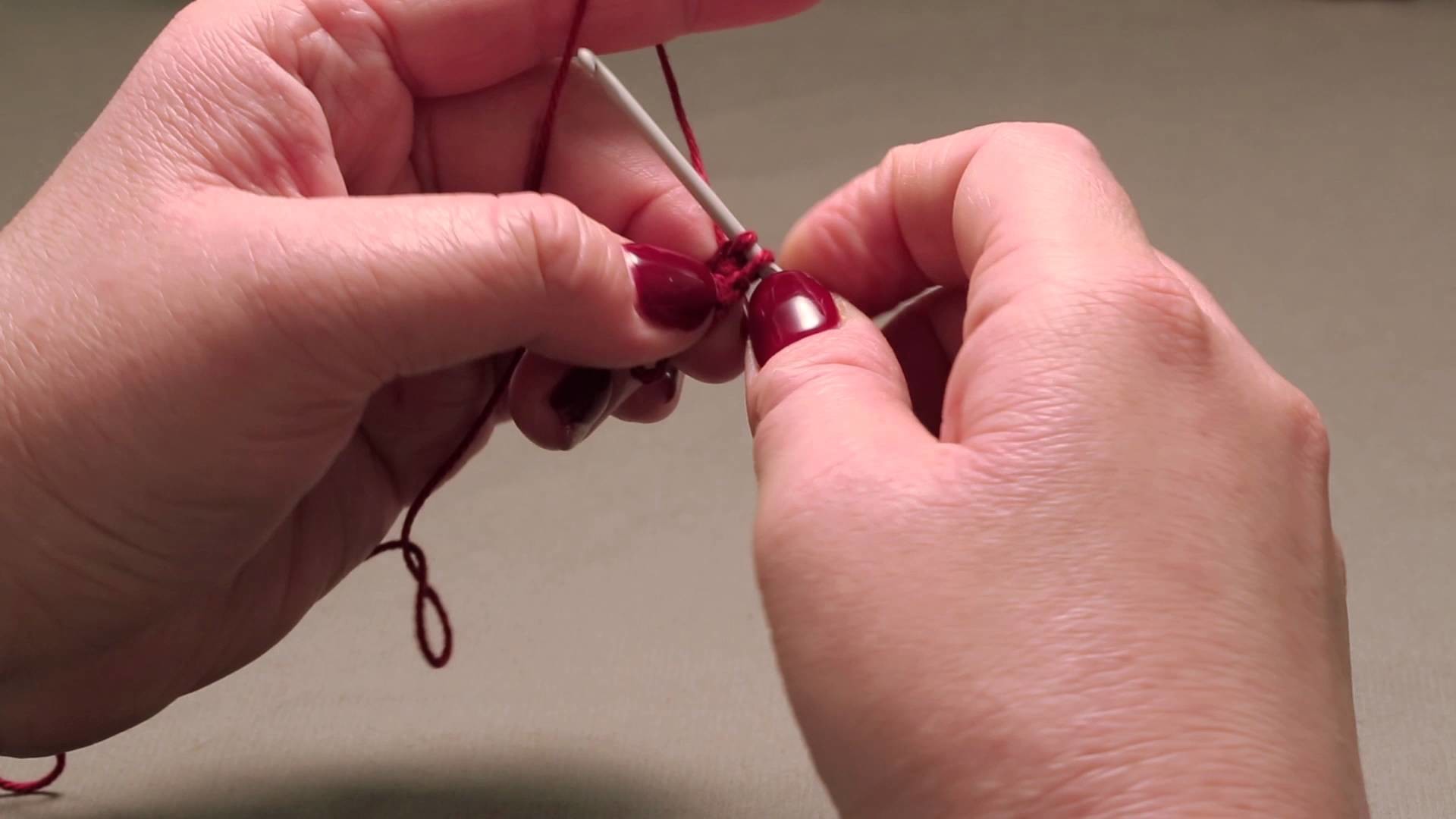 How to knit a kippah Step 2